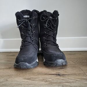 Hobibear Black Winter Fur Boots